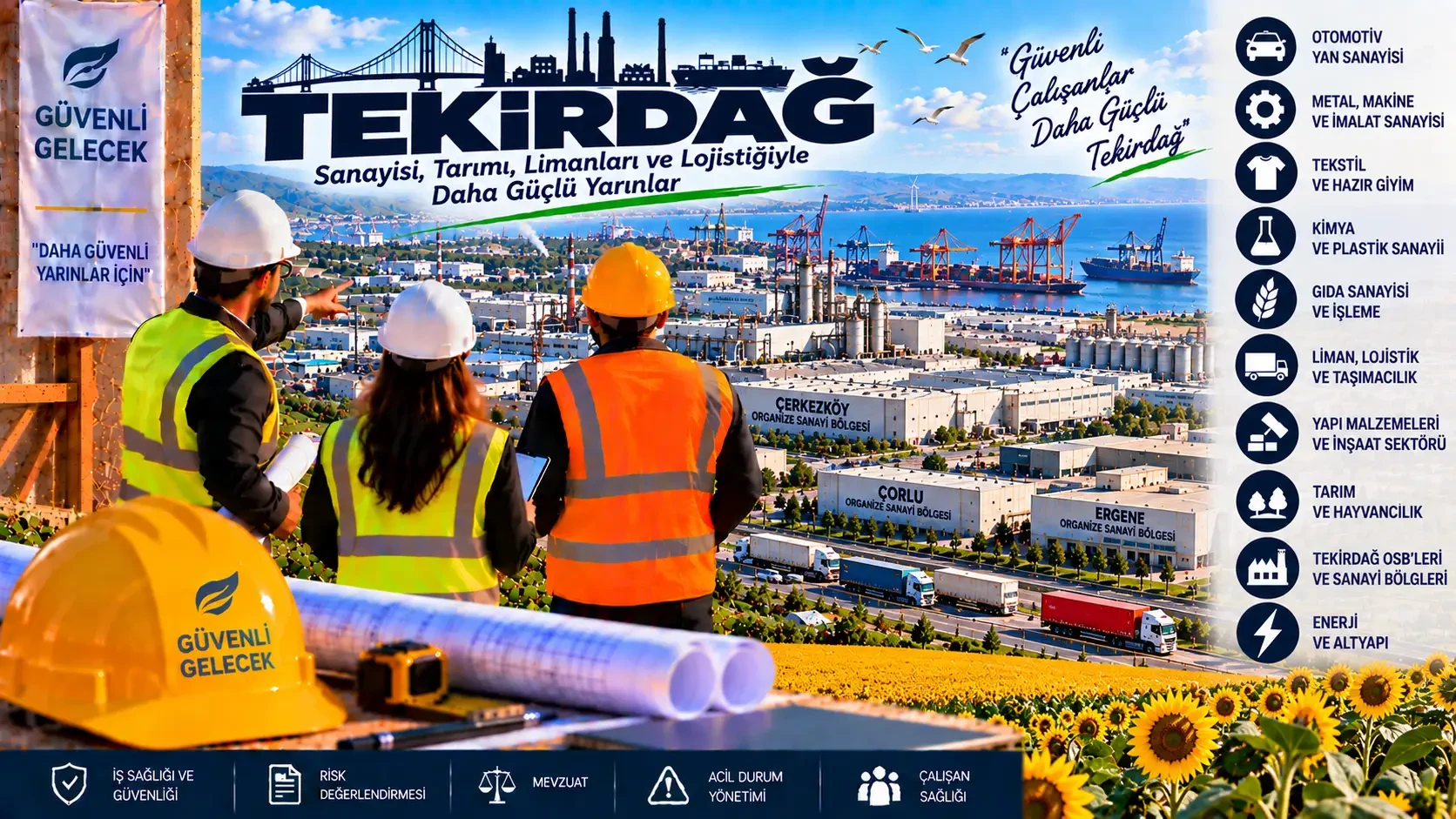 Tekirdağ İş Güvenliği Uzmanlığı Kursu
